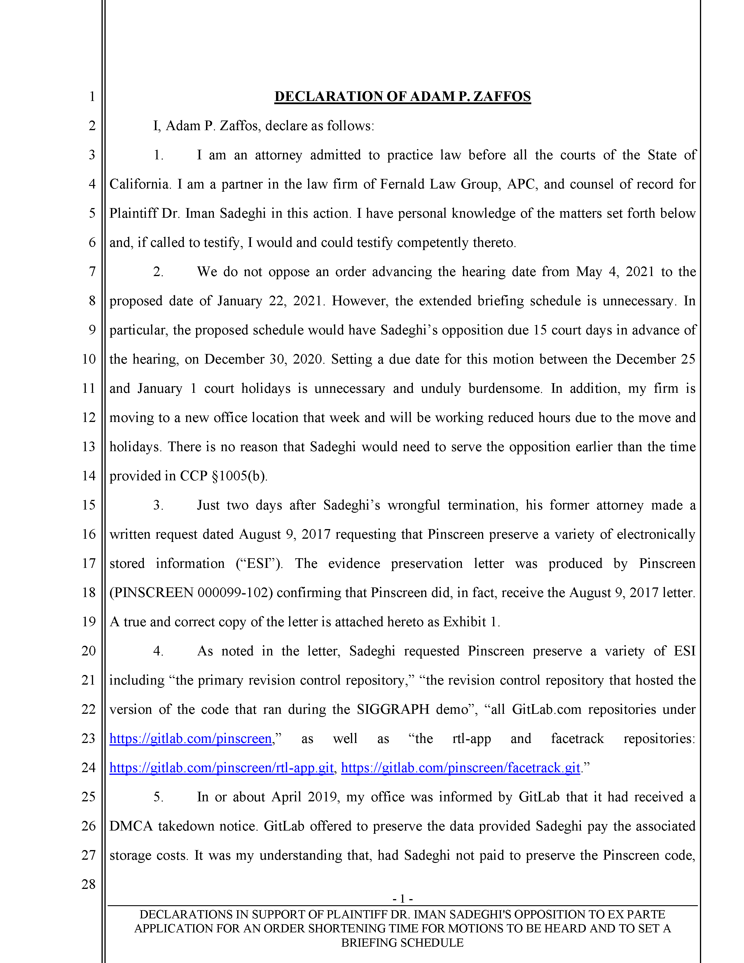 Hao Li Authenticates USC's Confirmation of Pinscreen's Public&nbsp;Deception at ACM&nbsp;SIGGRAPH RTL&nbsp;2017 Page 7