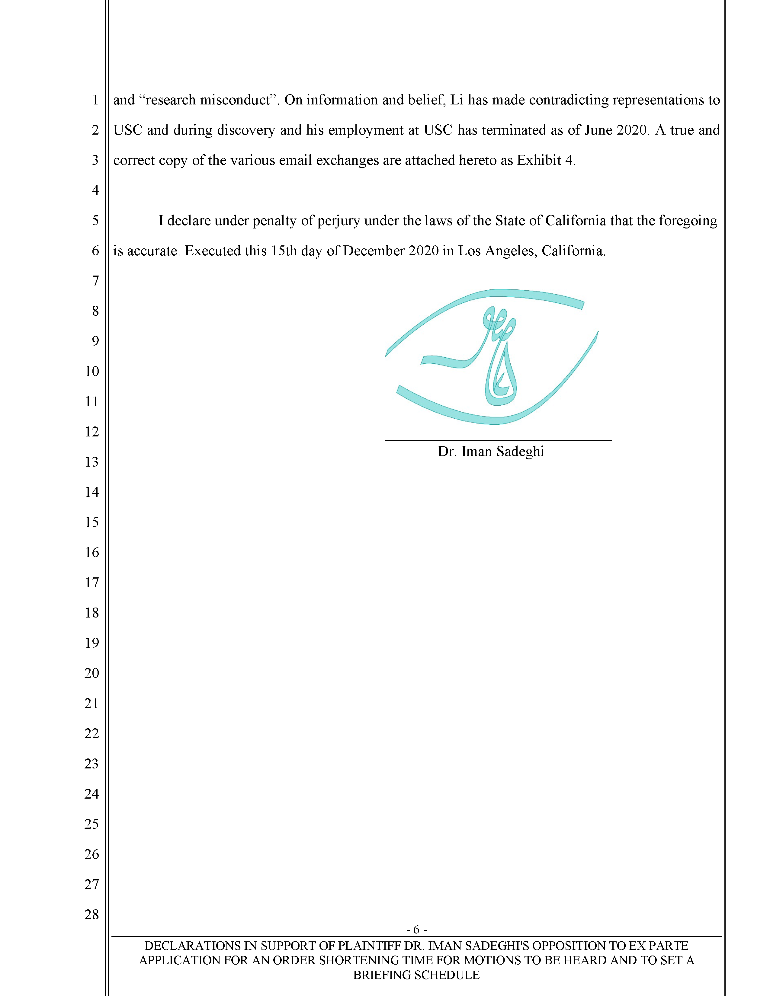 Hao Li Authenticates USC's Confirmation of Pinscreen's Public&nbsp;Deception at ACM&nbsp;SIGGRAPH RTL&nbsp;2017 Page 12