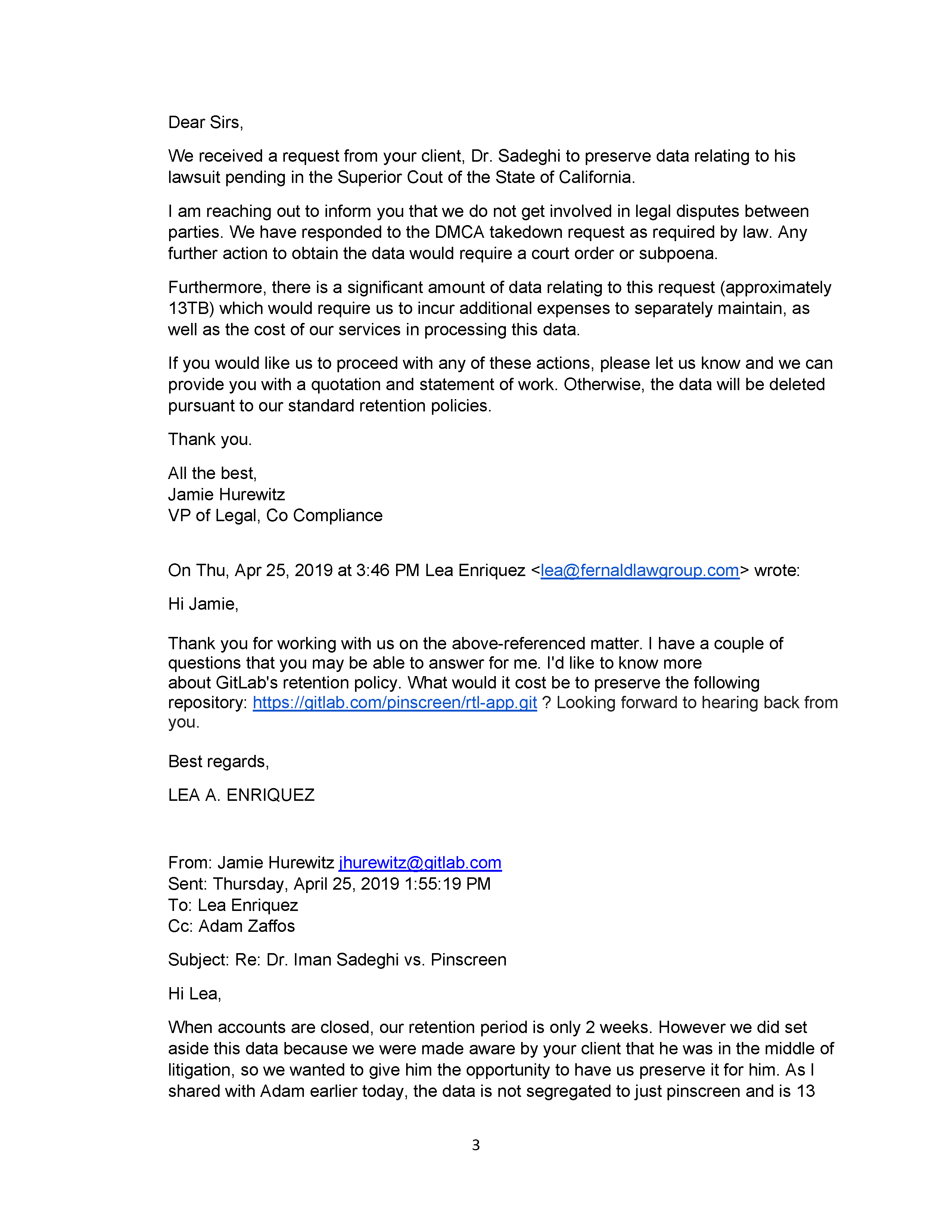 Hao Li Authenticates USC's Confirmation of Pinscreen's Public&nbsp;Deception at ACM&nbsp;SIGGRAPH RTL&nbsp;2017 Page 21