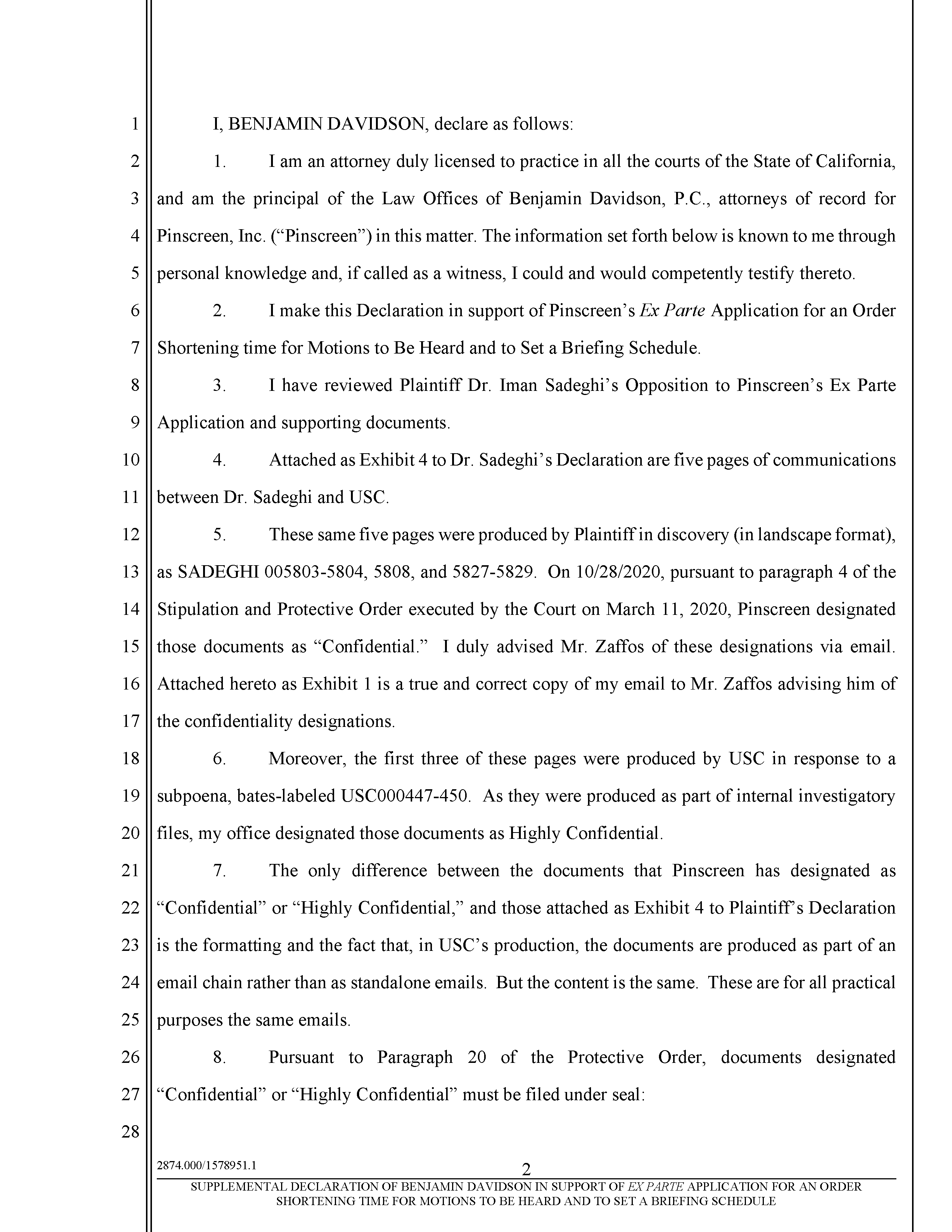Hao Li Authenticates USC's Confirmation of Pinscreen's Public&nbsp;Deception at ACM&nbsp;SIGGRAPH RTL&nbsp;2017 Page 36