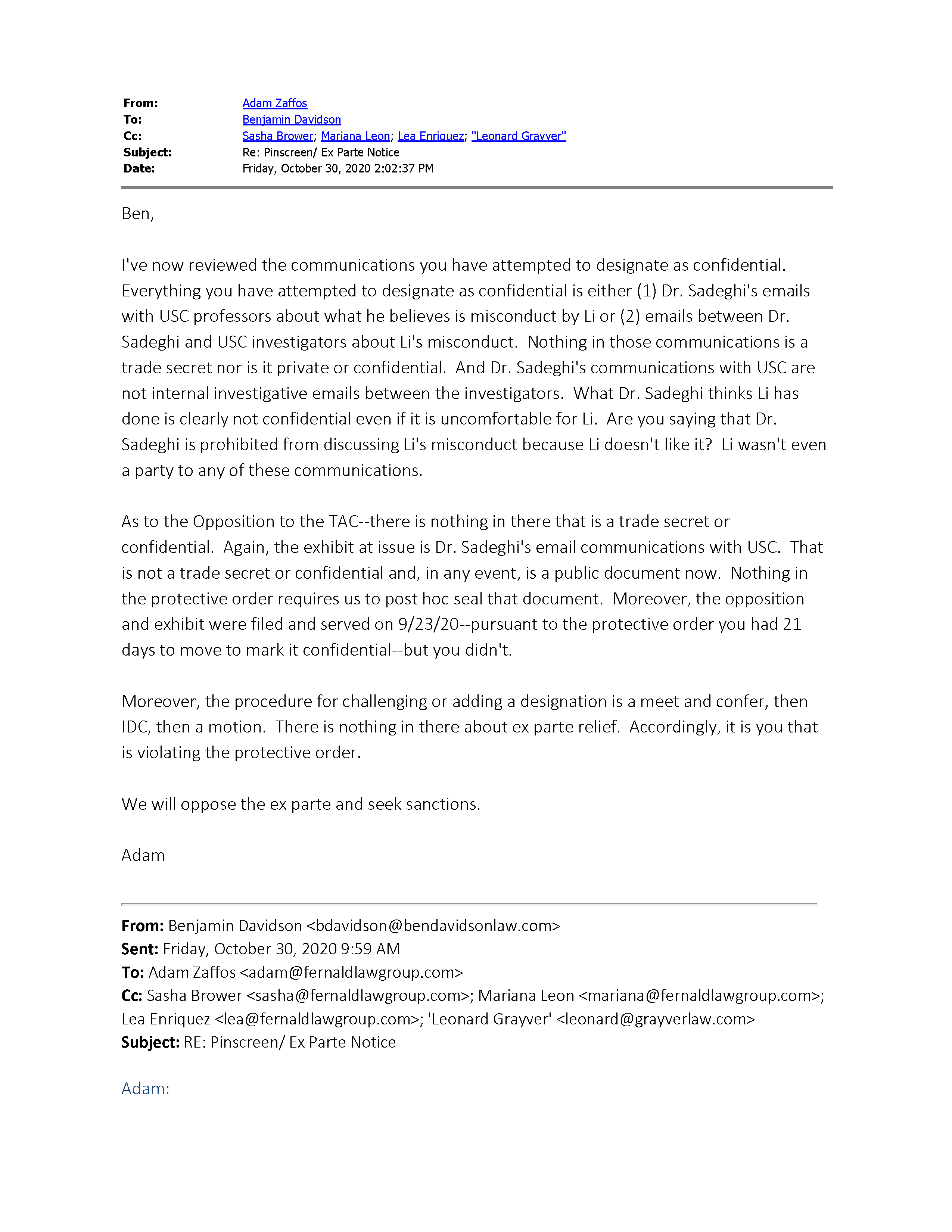 Hao Li Authenticates USC's Confirmation of Pinscreen's Public&nbsp;Deception at ACM&nbsp;SIGGRAPH RTL&nbsp;2017 Page 46