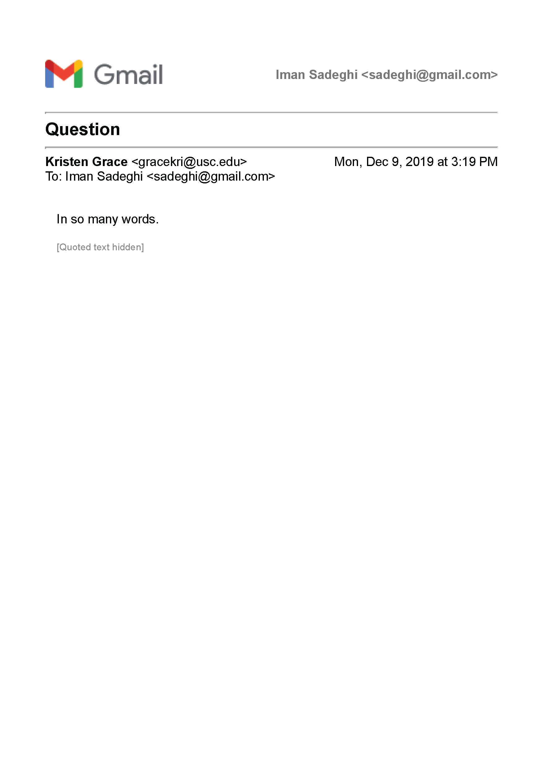 USC's Confirmation of Hao Li's and Pinscreen's Public&nbsp;Deception at ACM&nbsp;SIGGRAPH RTL&nbsp;2017 Page 11